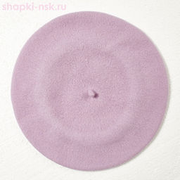 Берет фетр без отделки 12 Берет женский (59-61)