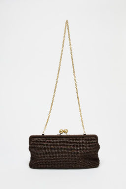 WOVEN CLUTCH - Zara фото 7