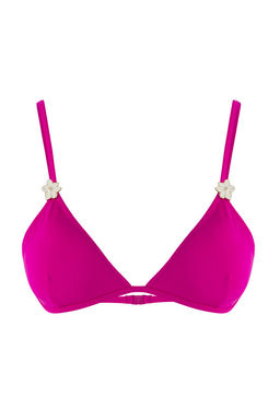TRENDYOLMILLA Fusya Ucgen Aksesuarl? Bikini Ustu TBESS25BU00033 фото 8