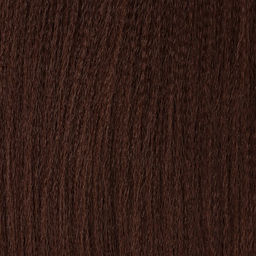 SIM-BRAIDS Канекалон однотонный, гофрированный, 65 см, 90 гр, цвет тёмно-русый(#8) - Queen fair фото 2
