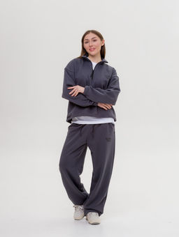 327 Костюм-трансформер с утяжками, графит - Knitka wear фото 4