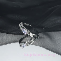 Кольцо Purple zirconium