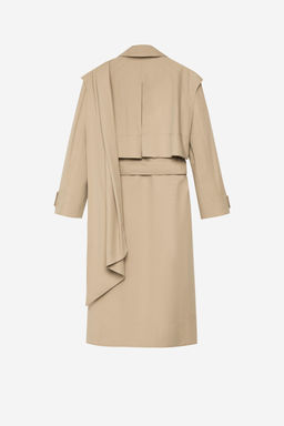 2-IN-1 DETACHABLE WAISTCOAT TRENCH COAT - THE ITEM ZARA WOMAN  фото 21
