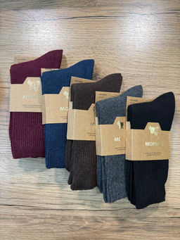 C1158 Носки, 5 пары (термо, собачья шерсть) МУЛЬТИЦВЕТ