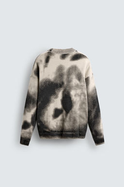 ABSTRACT PRINT WASHED JUMPER - Zara фото 8