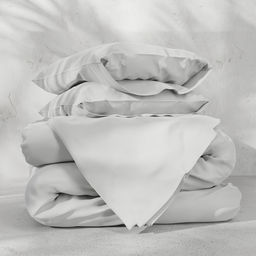 Постельное бельё дуэт «Этель», тенсель, белое