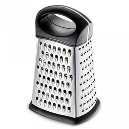 Терка из нержавеющей стали Presto 14,5х11,5х23см, четырехгранная, с контейнером, пластмассовая ручка, Regent (Китай) - Домашняя Мода фото 3