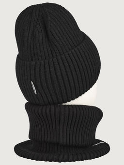 Комплект шапка и снуд 12з51926 черный