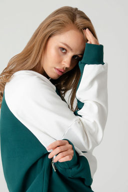 Арт. 2-541 Костюм женский с брюками 44-50 (4 шт) Цвет:изумруд,белый - Калинка фото 31