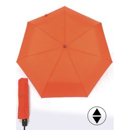 Зонт женский ТриСлона-L 3790D,  R=54см,  суперавт;  7спиц,  3слож,  облегченный,  однотонный,  красный 245694