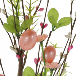 Ветка искусственная "Пасхальная", L17 W4 H53 см