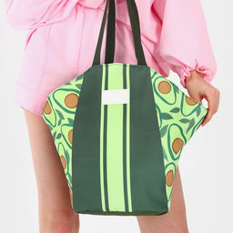 Сумка женская пляжная Авокадо + бикини бэг - Nazamok фото 28