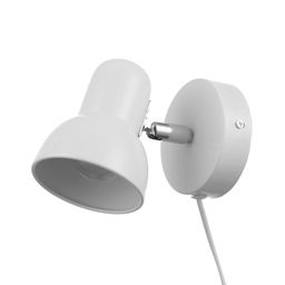 Светильник Бра «Севантос», с проводом, Е27, 40 Вт, белый, 9×9×14 см