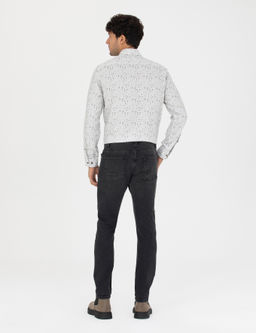 Siyah Slim Fit Jean Pantolon