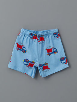 Beli Lastikli Bask?l? Erkek Bebek ?ort