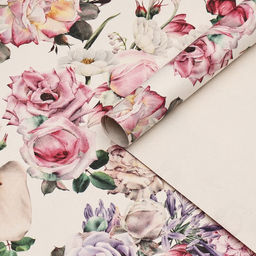 Цена за 2 шт. Бумага упаковочная крафт «Нежность», 70×100 см, 1 лист