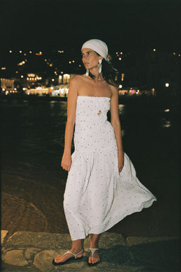 POMPOM MIDI DRESS - Zara фото 9