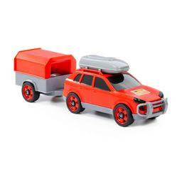 Автомобиль легковой с прицепом (в сеточке) - Полесье фото 4