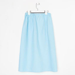 Полотенце банное Этель Парео с карманом 80*140 см. цв.небесный, 100% хл, вафля 240 г/м2  фото 9