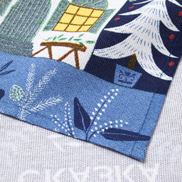 Полотенце новогоднее Доляна «Новогодняя сказка» 28×46 см, 100% хл, рогожка 164 г/м²