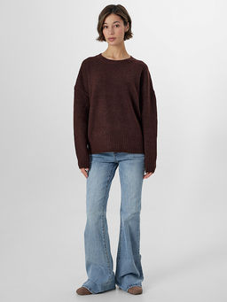 Джемпер женский коричневый - Mark formelle фото 3