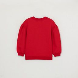 CRB wear/CWKG 62882-26-290 Джемпер модель свитшот для девочки, красный/Ex.Cherubino  фото 4
