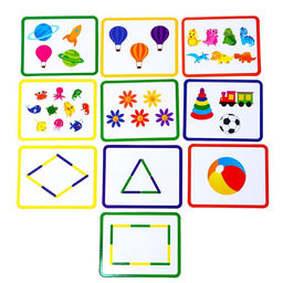 Игровой набор с палочками Изучаем счёт и цвета, счётные палочки, по методике Монтессори - Iq-zabiaka фото 3