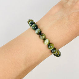 Браслет из Соколиного глаза 18 см