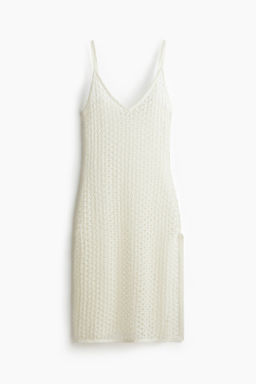 Vestido playero en punto calado