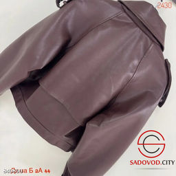 Кожаная весенняя куртка - Bruno фото 4