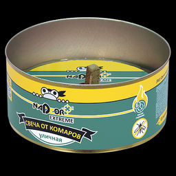 Свеча антимоскитная на эфирных маслах 6 часов горения Nadzor SVCHEX1 132 382