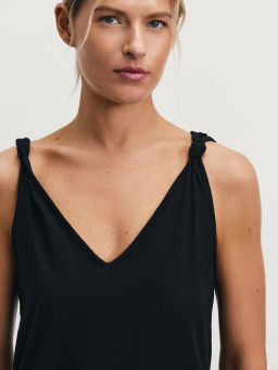 Майка из вискозы и хлопка / Zarina  фото 6