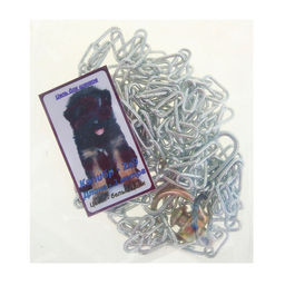 Цепь для привязи собак, 3 м, калибр 2 х 9 мм, белая - Simaland фото 3