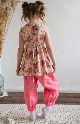 Л 21-7 бриджи для девочки "ELF" розовый