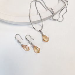 Комплект с кристаллами Swarovski