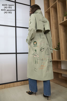 Тренч 4029 - Niv niv фото 2