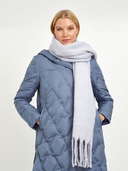 шарф женский сиреневый