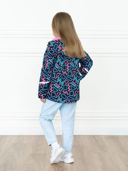 Ветровка детская розовая