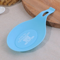 Подставка под ложку «Что готовишь?», силикон, 20×9 см