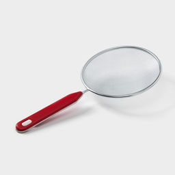 Сито для просеивания Доляна «Хозяюшка», d=14 см, красное