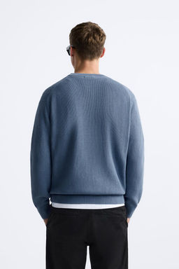 PURL KNIT SWEATER - Zara фото 4