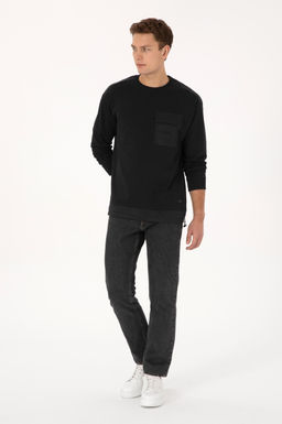 Erkek Siyah Sweatshirt - U.s. polo assn фото 4
