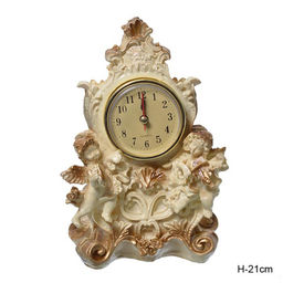 Часы статуэтка Амурчики 21 см / 8858A /уп 48/