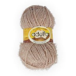 Пряжа ADELIA BRILLIANT 100% полиэстер 10 шт. х 50 г 90 м  5 м