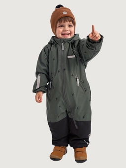 Комбинезон 8м0526 хаки/черный