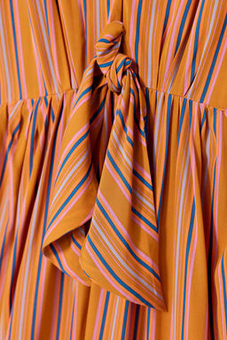 LIMITED EDITION STRIPED MIDI DRESS - Zara фото 8