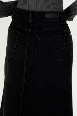 Kad_n Siyah Jean Etek - U.s. polo assn фото 7