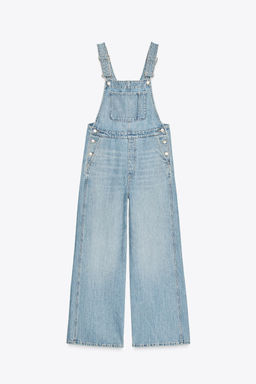 TRF DENIM DUNGAREES - Zara фото 7