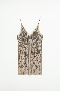 BEADED TULLE DRESS - Zara фото 6