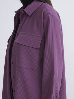 Oversize Kadife Kad?n G?mlek Tunik